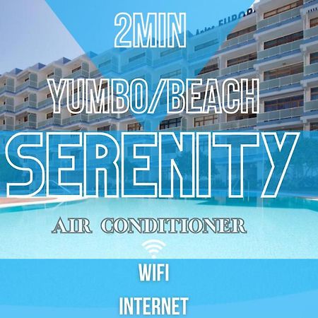 Serenity Yumbo - Europa Appartment 2Min Yumbo - 5Min From Beach - Wifi Free - Air Conditioner - Private Services - Free Welcome Book - Cohote Conserjeria Gran Canaria 플라야 델 잉글스 외부 사진