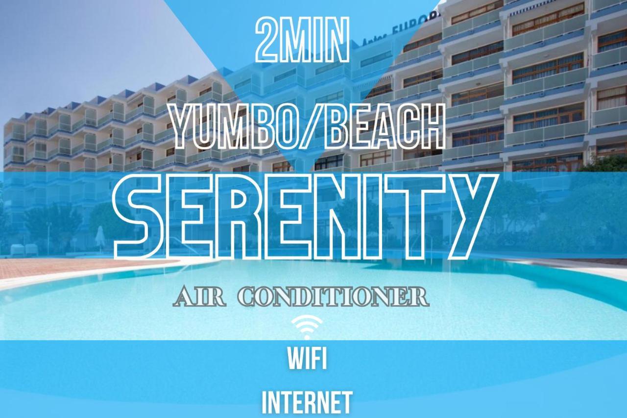 Serenity Yumbo - Europa Appartment 2Min Yumbo - 5Min From Beach - Wifi Free - Air Conditioner - Private Services - Free Welcome Book - Cohote Conserjeria Gran Canaria 플라야 델 잉글스 외부 사진